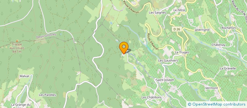 localisation de l'entreprise MONSIEUR PATRICK PECH  REGNIE-DURETTE