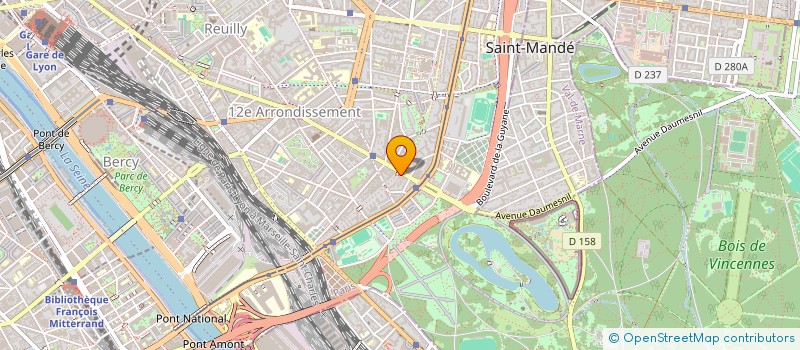 localisation de l'entreprise MONSIEUR PATRICK PECORARO  PARIS