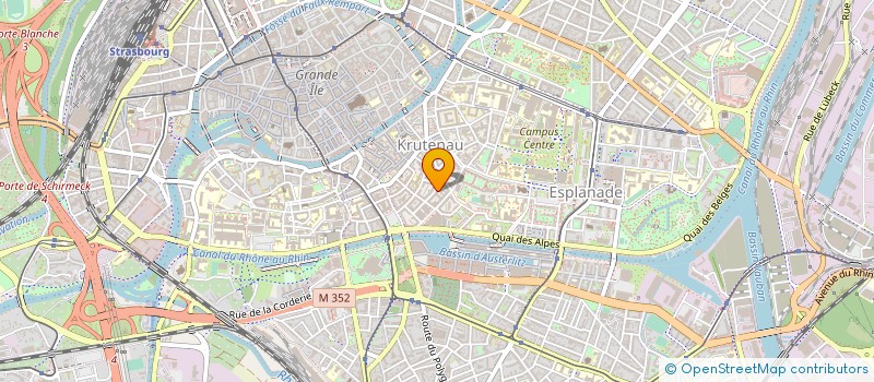 localisation de l'entreprise MONSIEUR PATRICK PEIFFER à STRASBOURG