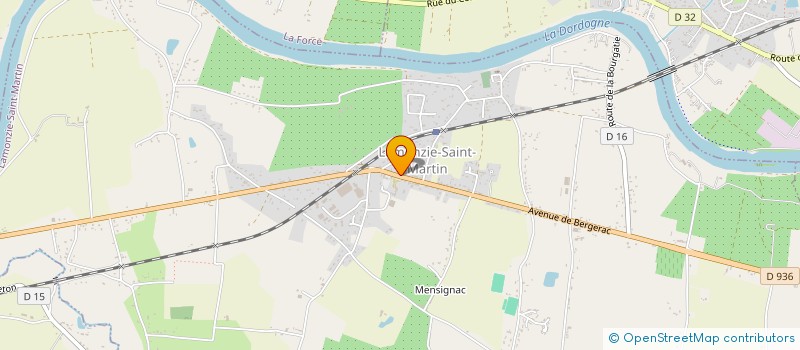 localisation de l'entreprise MONSIEUR PATRICK PELISSIER à LAMONZIE-SAINT-MARTIN