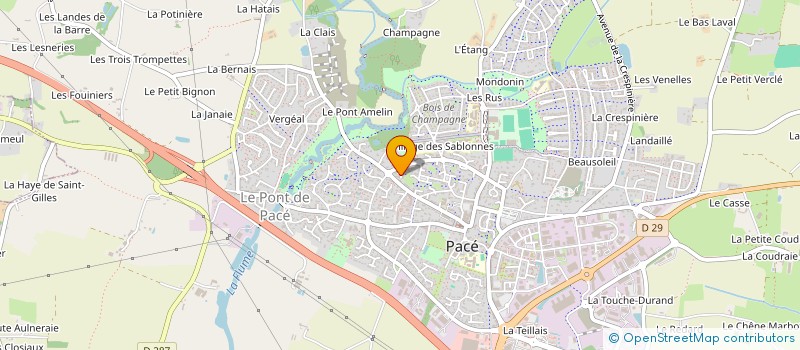 localisation de l'entreprise MONSIEUR PATRICK PELLOIS à PACE
