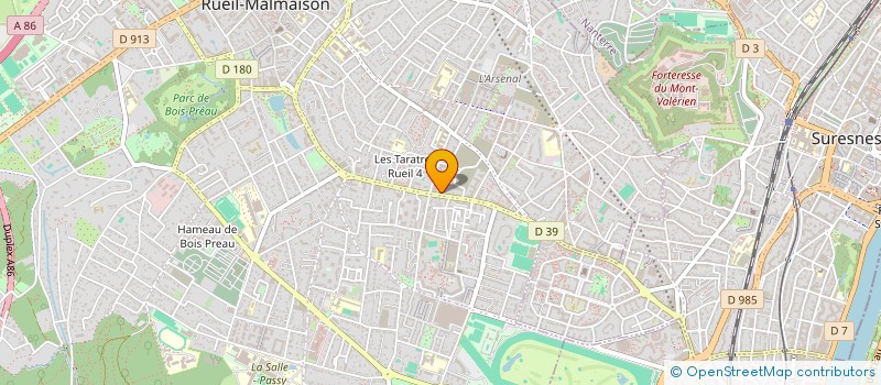 localisation de l'entreprise MONSIEUR PATRICK PELTIER à RUEIL-MALMAISON