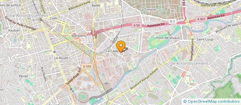 localisation de l'entreprise MONSIEUR PATRICK PENNACCHIO à MARSEILLE