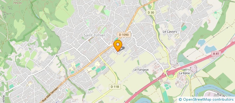 localisation de l'entreprise MONSIEUR PATRICK PERDRIX  SAINT-ISMIER