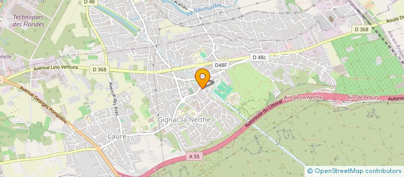 localisation de l'entreprise MONSIEUR PATRICK PEREIRA  GIGNAC-LA-NERTHE