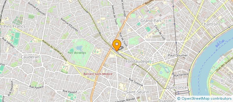 localisation de l'entreprise MONSIEUR PATRICK PERES à BORDEAUX
