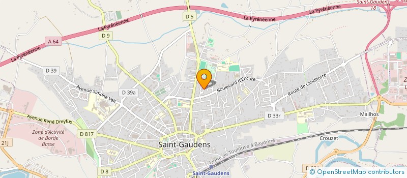 localisation de l'entreprise MONSIEUR PATRICK PERES à SAINT-GAUDENS
