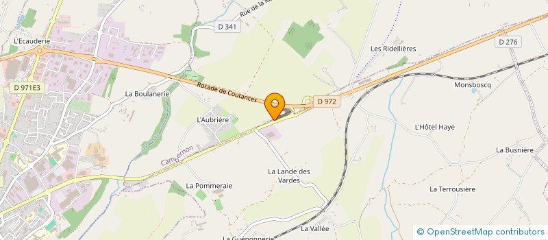 localisation de l'entreprise MONSIEUR PATRICK PERNEL à COURCY