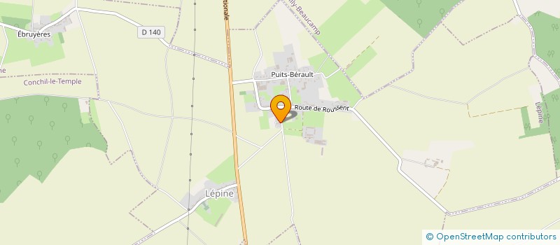 localisation de l'entreprise MONSIEUR PATRICK PERNEL  LEPINE