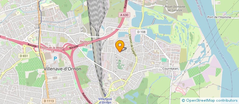 localisation de l'entreprise MONSIEUR PATRICK PERRIER  VILLENAVE-D'ORNON