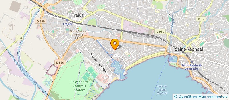 localisation de l'entreprise MONSIEUR PATRICK PERRIN à FREJUS