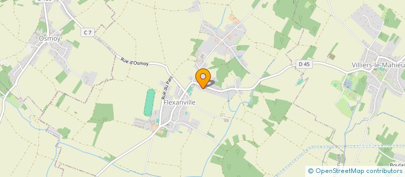 localisation de l'entreprise MONSIEUR PATRICK PERRIN  FLEXANVILLE