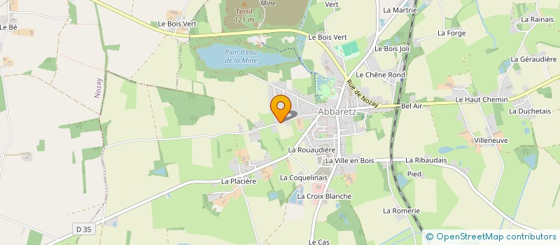 localisation de l'entreprise MONSIEUR PATRICK PERROT  ABBARETZ