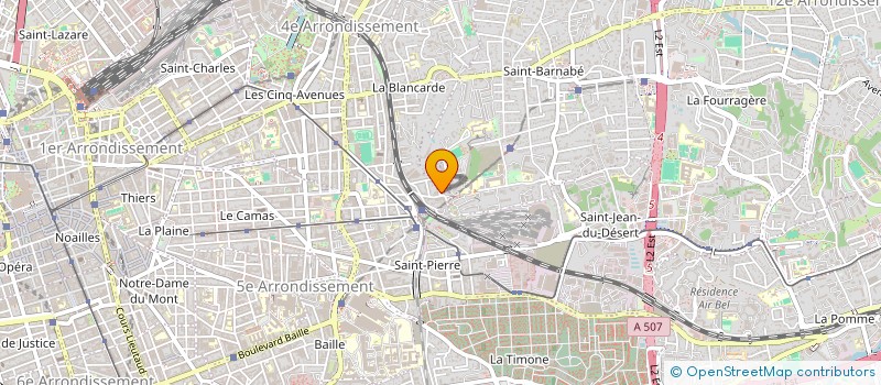 localisation de l'entreprise MONSIEUR PATRICK PERTICAI à MARSEILLE
