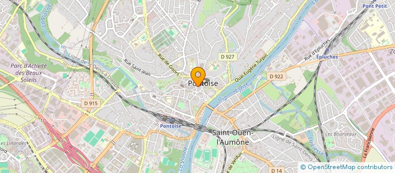 localisation de l'entreprise MONSIEUR PATRICK PESCHER à PONTOISE