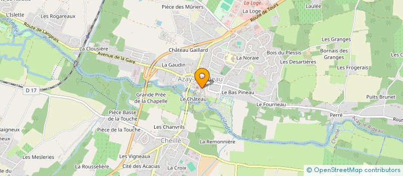 localisation de l'entreprise MONSIEUR PATRICK PESCHER à AZAY-LE-RIDEAU