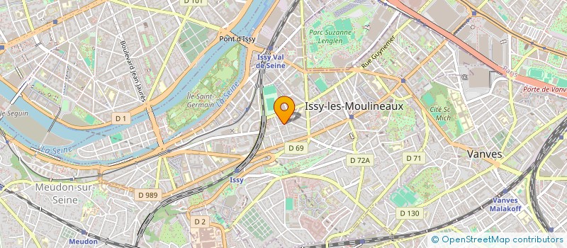 localisation de l'entreprise MONSIEUR PATRICK PESENTI à ISSY-LES-MOULINEAUX