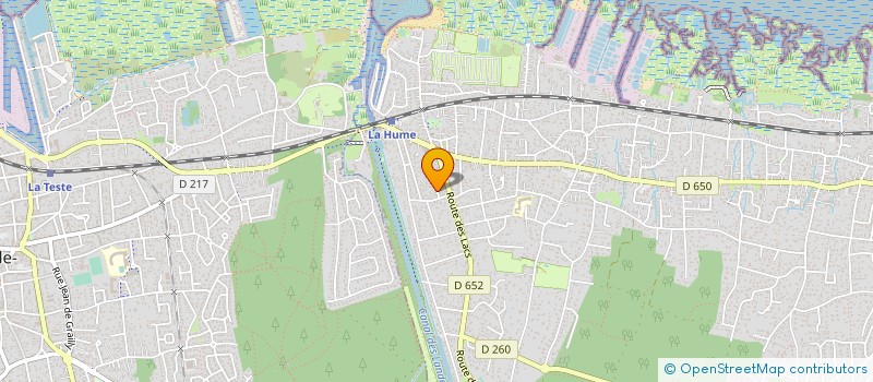 localisation de l'entreprise MONSIEUR PATRICK PESTEL  GUJAN-MESTRAS