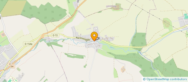 localisation de l'entreprise MONSIEUR PATRICK PETERMANN  DENTING