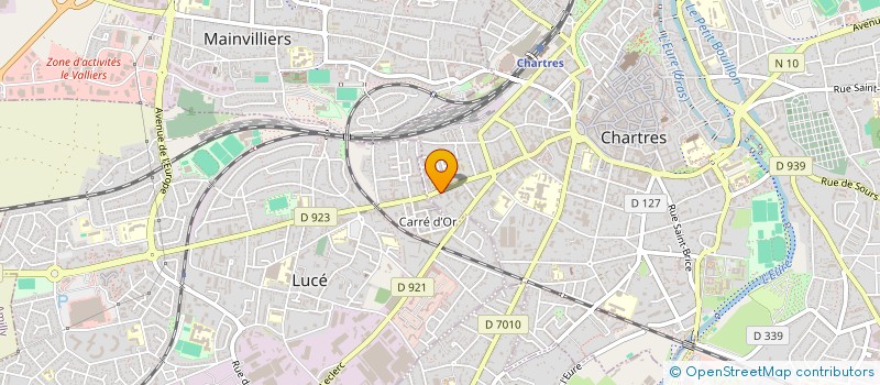 localisation de l'entreprise MONSIEUR PATRICK PETIT à CHARTRES