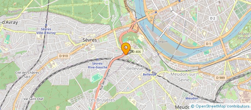 localisation de l'entreprise MONSIEUR PATRICK PETIT à SEVRES