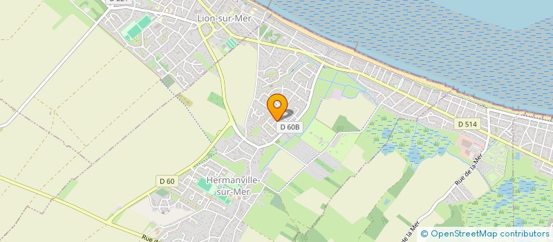 localisation de l'entreprise MONSIEUR PATRICK PETIT  HERMANVILLE-SUR-MER