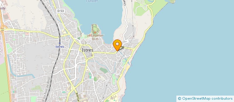 localisation de l'entreprise MONSIEUR PATRICK PETITGENET  ISTRES