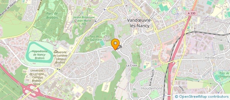 localisation de l'entreprise MONSIEUR PATRICK PETITJEAN  VANDUVRE-LES-NANCY