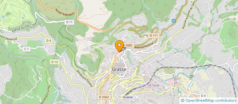 localisation de l'entreprise MONSIEUR PATRICK PEUPLE  GRASSE