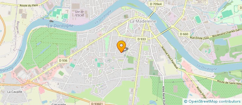 localisation de l'entreprise MONSIEUR PATRICK PEYRONNET  LAMOTHE-MONTRAVEL