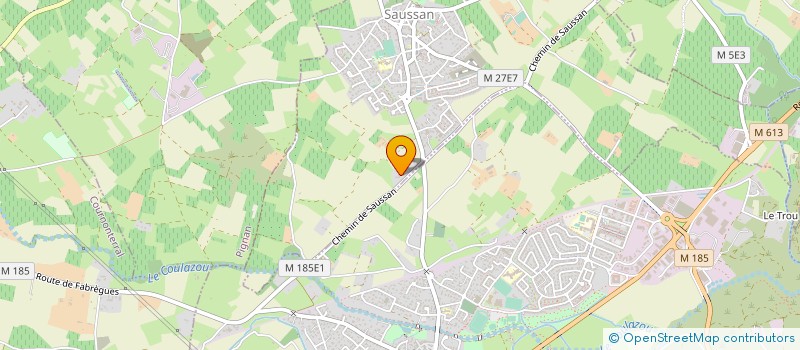 localisation de l'entreprise MONSIEUR PATRICK PEZANNA à MONTARNAUD