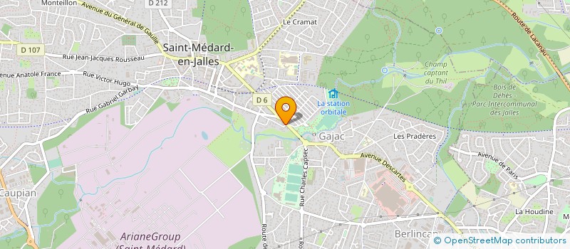 localisation de l'entreprise MONSIEUR PATRICK PHAN à SAINT-MEDARD-EN-JALLES