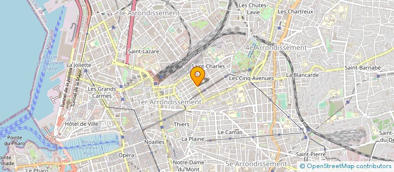 localisation de l'entreprise MONSIEUR PATRICK PHILIPON à MARSEILLE