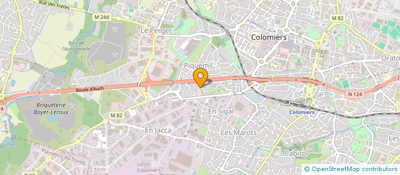 localisation de l'entreprise MONSIEUR PATRICK PHILIPPOFF à COLOMIERS