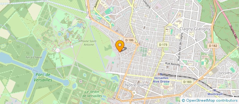 localisation de l'entreprise MONSIEUR PATRICK PHILIPPON à VERSAILLES