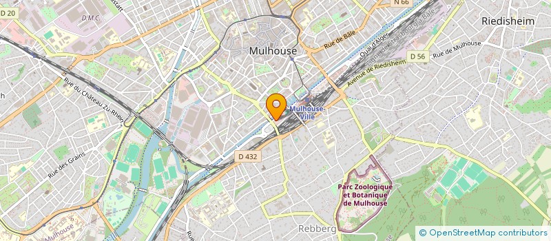 localisation de l'entreprise MONSIEUR PATRICK PIAU à MULHOUSE