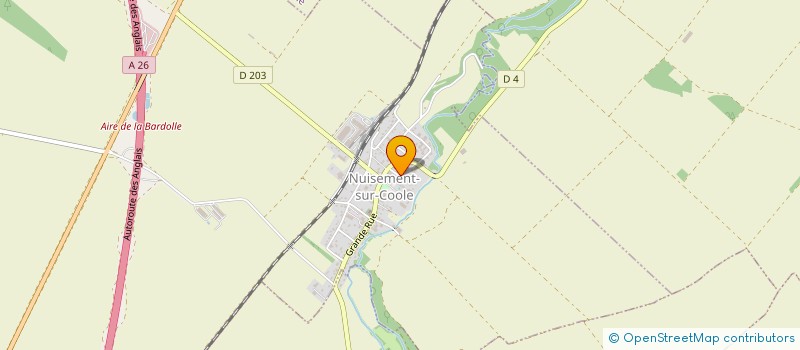 localisation de l'entreprise MONSIEUR PATRICK PICARD  NUISEMENT-SUR-COOLE