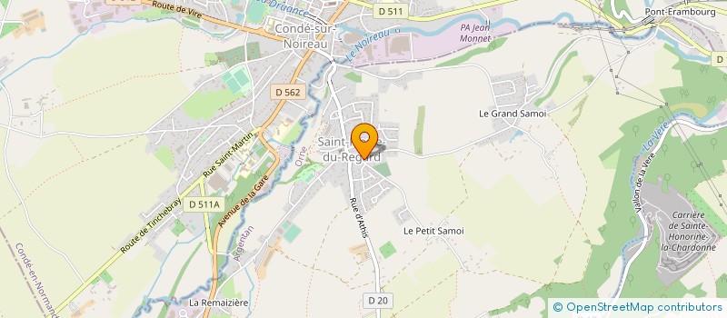localisation de l'entreprise MONSIEUR PATRICK PICARD à SAINT-PIERRE-DU-REGARD