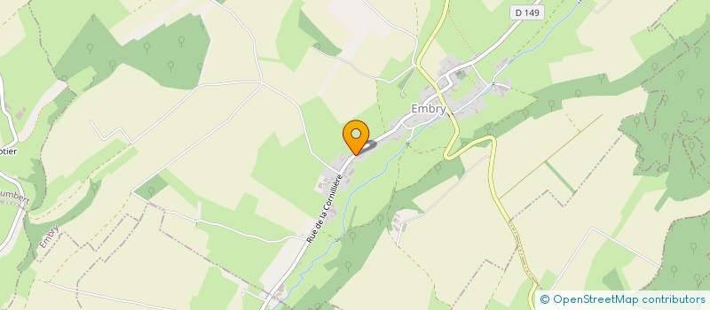 localisation de l'entreprise MONSIEUR PATRICK PICAVET  EMBRY