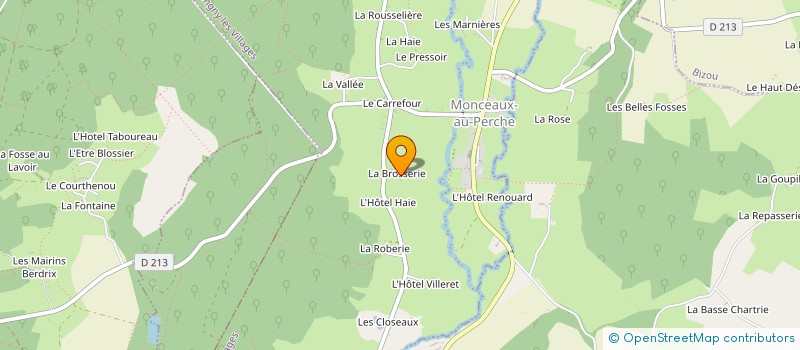 localisation de l'entreprise MONSIEUR PATRICK PICHON à LONGNY LES VILLAGES