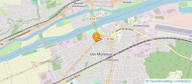 localisation de l'entreprise MONSIEUR PATRICK PICHON à LES MUREAUX