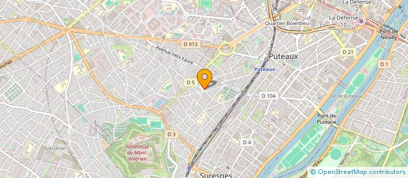 localisation de l'entreprise MONSIEUR PATRICK PIED à SURESNES