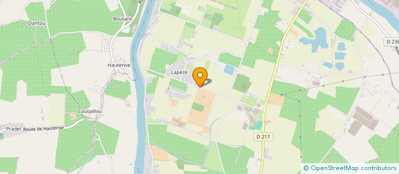 localisation de l'entreprise MONSIEUR PATRICK PIERRE  SAINTE-LIVRADE-SUR-LOT