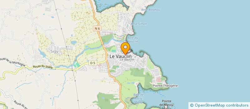 localisation de l'entreprise MONSIEUR PATRICK PIERRE-FRANCOIS à LE VAUCLIN