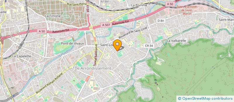 localisation de l'entreprise MONSIEUR PATRICK PIERRE GAUBRON à MARSEILLE