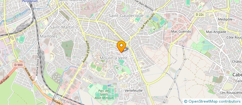 localisation de l'entreprise MONSIEUR PATRICK PIESCIK  PERPIGNAN