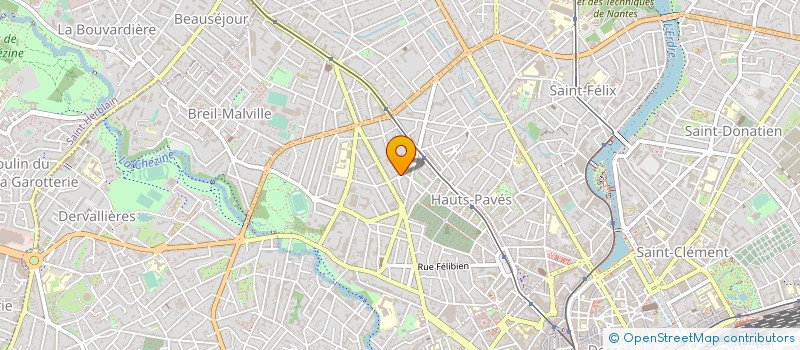 localisation de l'entreprise MONSIEUR PATRICK PILARD à NANTES