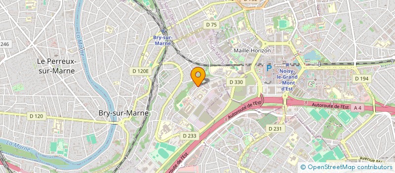 localisation de l'entreprise MONSIEUR PATRICK PINARD  BRY-SUR-MARNE