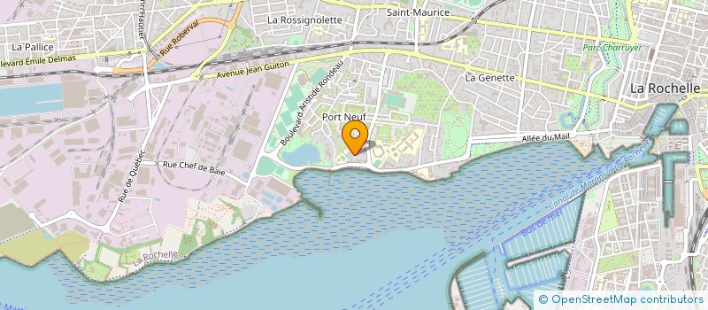 localisation de l'entreprise MONSIEUR PATRICK PINSONNEAU  LA ROCHELLE