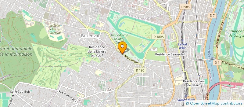 localisation de l'entreprise MONSIEUR PATRICK PINTO à GARCHES